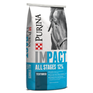 Purina Impact 12% All Stages Pelleted Horse Feed