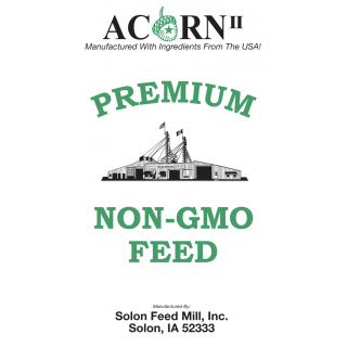 Acorn II Non-GMO 17% Layer Pellet Poultry Feed