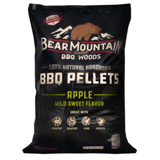 Bear Mountain Apple Flavored BBQ Wood Pellets