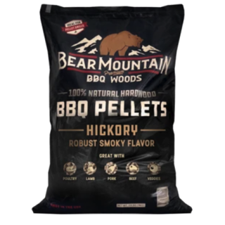 Bear Mountain Hickory Flavored BBQ Wood Pellets