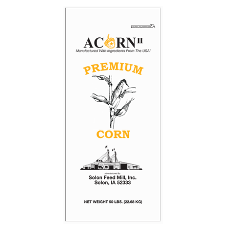Acorn II Cleaned Cracked Corn
