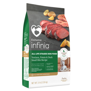 Infinia All Life Stages Dog Food Venison, Potato & Duck Recipe