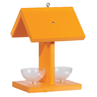 Audubon Recycled Oriole Feeder with Jelly Dishes