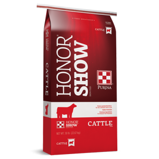 Purina Honor Show Chow Grand 4-T-Fyer Cattle Feed
