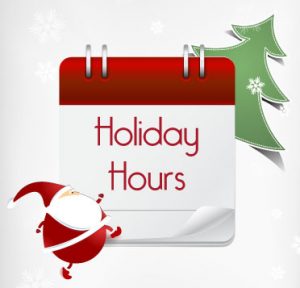 2020 Holiday Hours - Solon Feed Mill